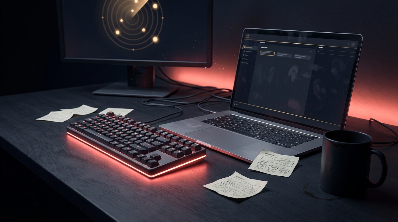 Den s AI: Kompletní redesign klientské platformy — design systém, animace, live matching a editovatelný profil. Za 11 hodin.