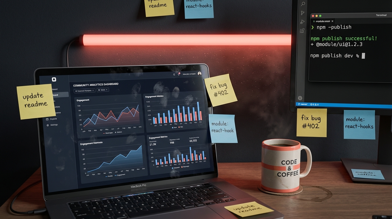 Den s AI: Release open-source modulu, komunitní strategie a 7 sessions za jeden den.