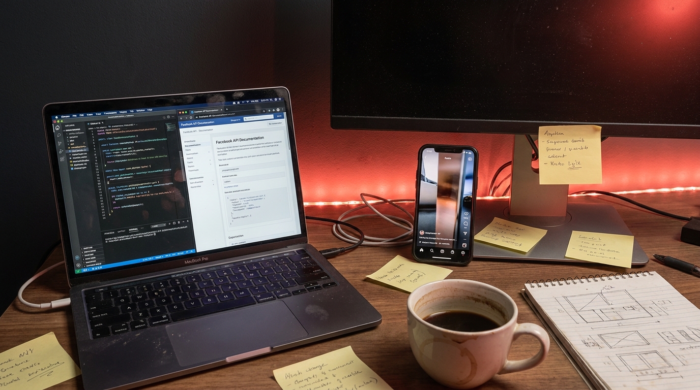 Day with AI: Facebook CAPI Research, Contact Form Fix, and an Architecture Job Test.